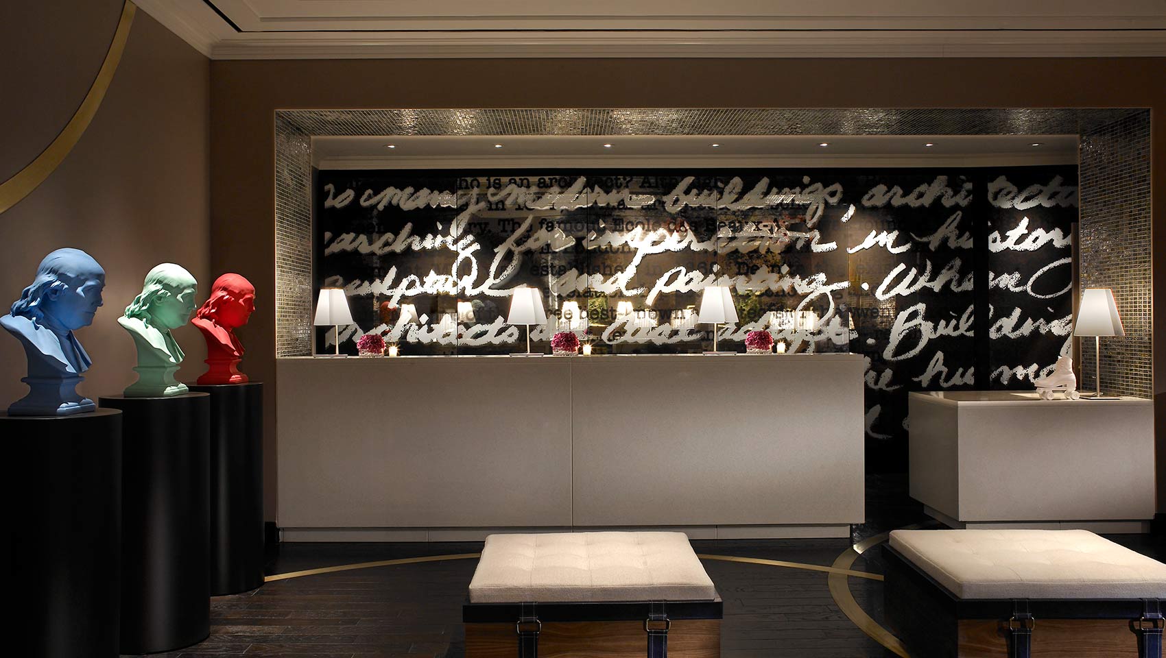Reception area of Kimpton Hotel Palomar Philadelphia