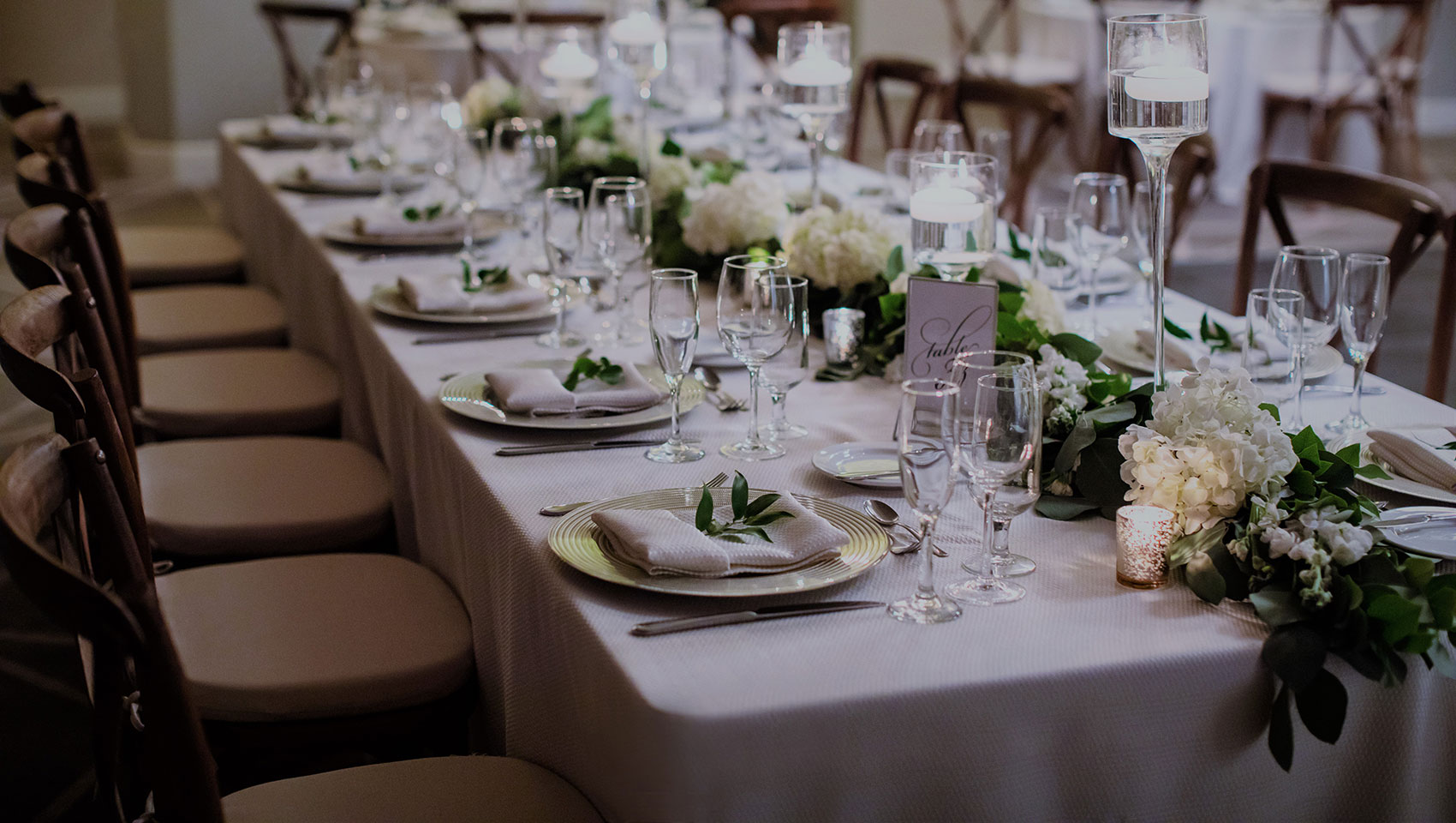 Burnham Ballroom Tablescape