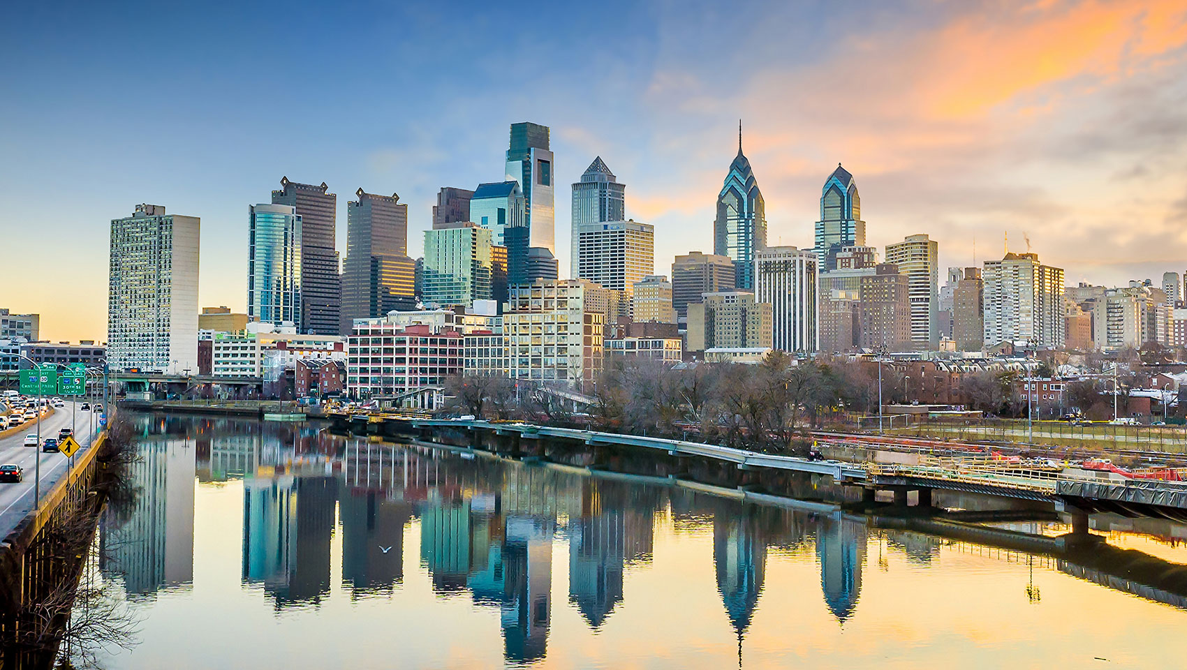 Downtown Philadelphia Skyline