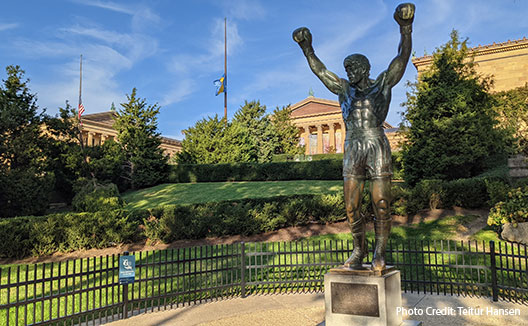 Rocky Statue in Philly